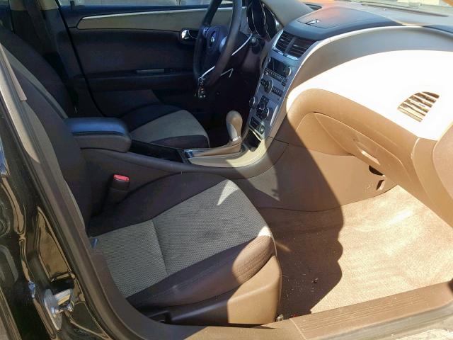 1G1ZG57B19F206535 - 2009 CHEVROLET MALIBU LS BLACK photo 5