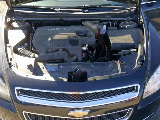 1G1ZG57B19F206535 - 2009 CHEVROLET MALIBU LS BLACK photo 7