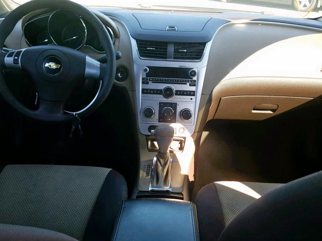 1G1ZG57B19F206535 - 2009 CHEVROLET MALIBU LS BLACK photo 9