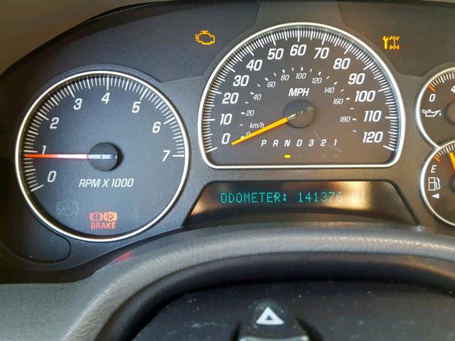 1GKDT13S642175587 - 2004 GMC ENVOY BLACK photo 8