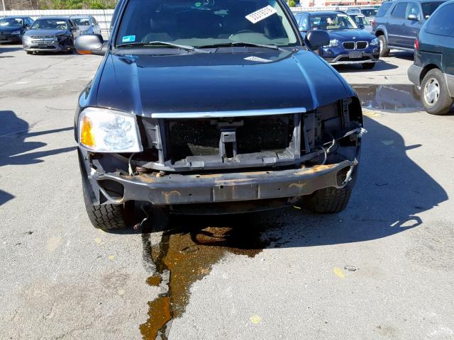 1GKDT13S642175587 - 2004 GMC ENVOY BLACK photo 9