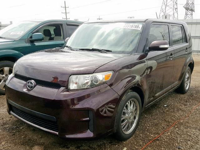 JTLZE4FE4B1132392 - 2011 TOYOTA SCION XB 勃艮第红 照片 2