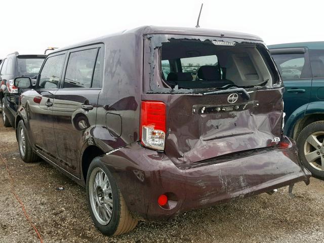 JTLZE4FE4B1132392 - 2011 TOYOTA SCION XB 勃艮第红 照片 3