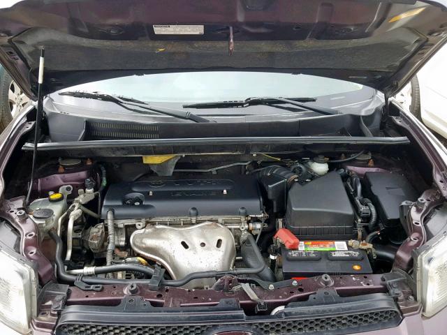 JTLZE4FE4B1132392 - 2011 TOYOTA SCION XB 勃艮第红 照片 7