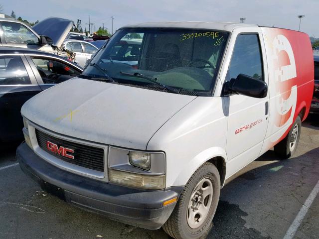 1GTDM19X43B510713 - 2003 GMC SAFARI XT WHITE photo 2