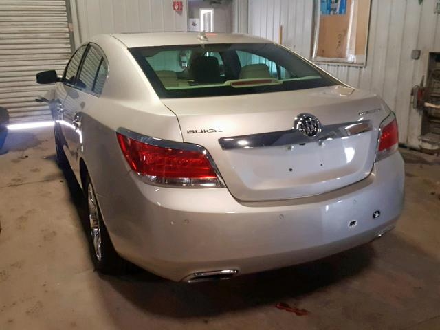 1G4GH5E39DF231890 - 2013 BUICK LACROSSE P CREAM photo 3