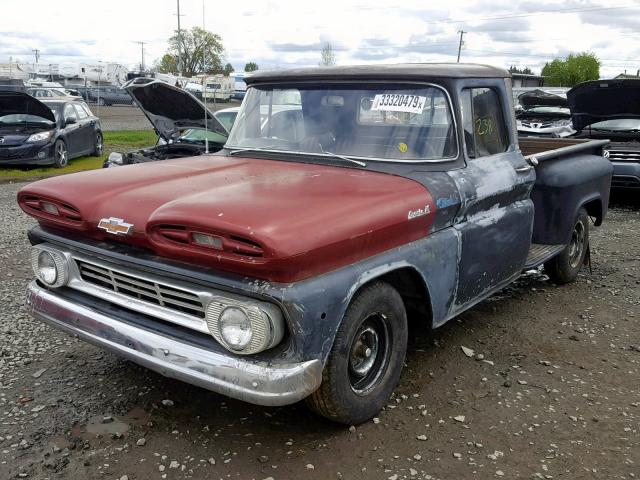 2C154L122079 - 1964 CHEVROLET 1/2 TON BLACK photo 2