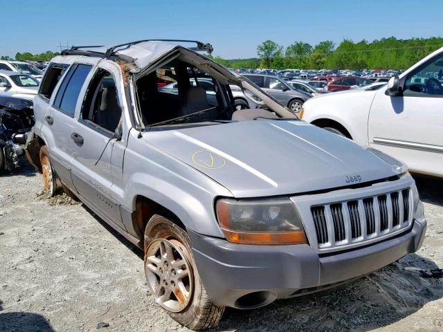 1J4GX48S94C416375 - 2004 JEEP GRAND CHER SILVER photo 1