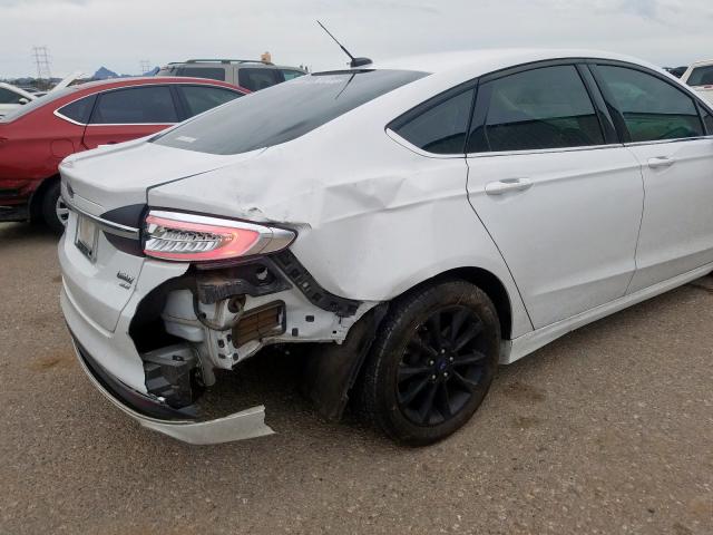 3FA6P0H72HR126210 - 2017 FORD FUSION SE  photo 9