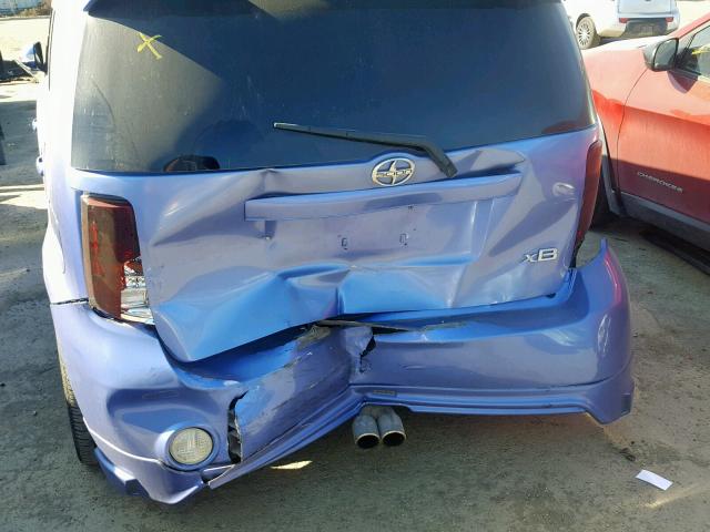 JTLZE4FE1A1111708 - 2010 TOYOTA SCION XB 蓝色 照片 9