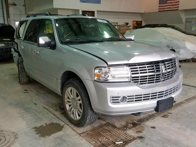 5LMJJ2J56DEL07181 - 2013 LINCOLN NAVIGATOR SILVER photo 1