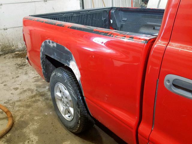 1B7FL36X92S688224 - 2002 DODGE DAKOTA SPO RED photo 6