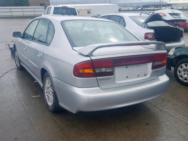 4S3BE625347207145 - 2004 SUBARU LEGACY L S SILVER photo 3