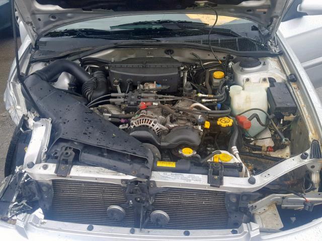 4S3BE625347207145 - 2004 SUBARU LEGACY L S SILVER photo 7