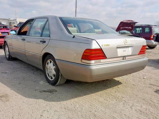 WDBGA51E2RA163628 - 1994 MERCEDES-BENZ S 500 GOLD photo 3