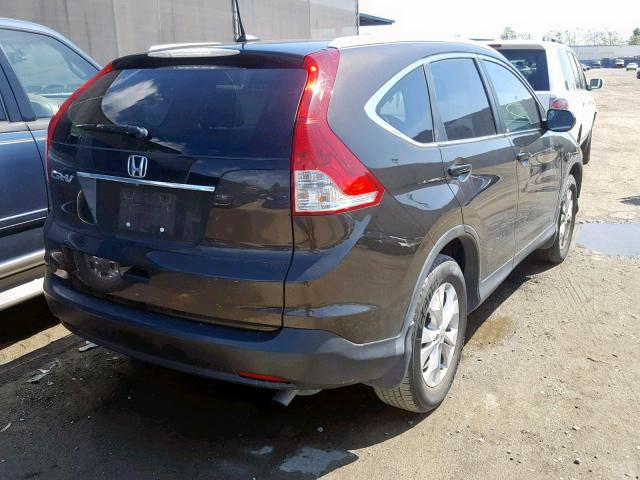 5J6RM3H71DL048698 - 2013 HONDA CR-V EXL BLACK photo 4