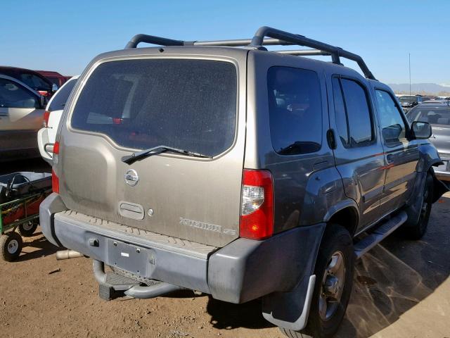 5N1ED28Y92C521845 - 2002 NISSAN XTERRA XE GREEN photo 4