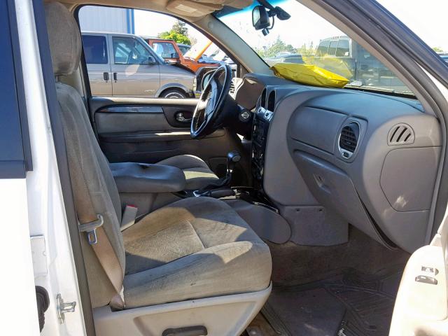 1GKDS13S972124365 - 2007 GMC ENVOY WHITE photo 5