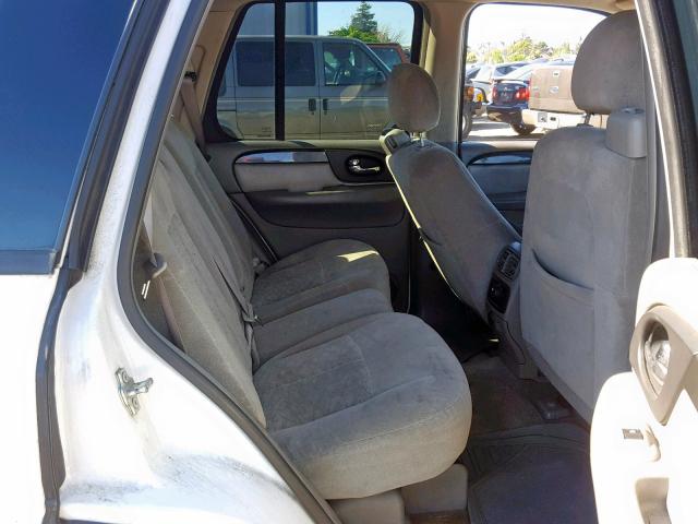 1GKDS13S972124365 - 2007 GMC ENVOY WHITE photo 6