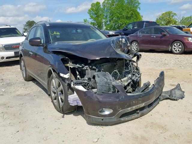 JN1AJ0HRXAM756484 - 2010 INFINITI EX35 BASE BLACK photo 1