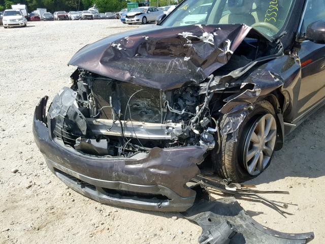 JN1AJ0HRXAM756484 - 2010 INFINITI EX35 BASE BLACK photo 9