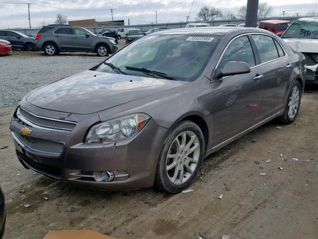 1G1ZE5E07AF287018 - 2010 CHEVROLET MALIBU LTZ CHARCOAL photo 2