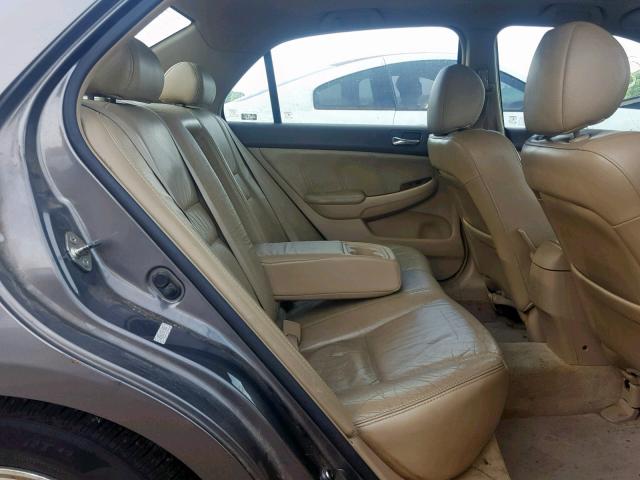 1HGCM56897A188468 - 2007 HONDA ACCORD EX GRAY photo 6