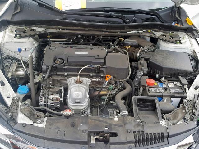 1HGCR2F82HA086379 - 2017 HONDA ACCORD EXL WHITE photo 7