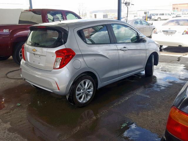 KL8CC6SA5KC710647 - 2019 CHEVROLET SPARK 1LT SILVER photo 4