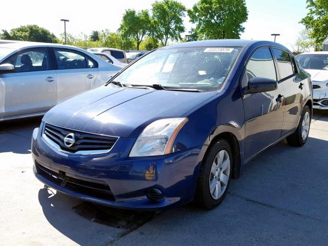 3N1AB6APXCL767572 - 2012 NISSAN SENTRA 2.0 BLUE photo 2