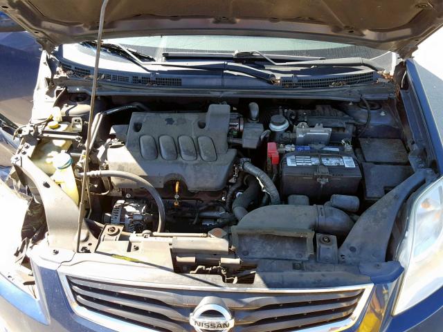 3N1AB6APXCL767572 - 2012 NISSAN SENTRA 2.0 BLUE photo 7