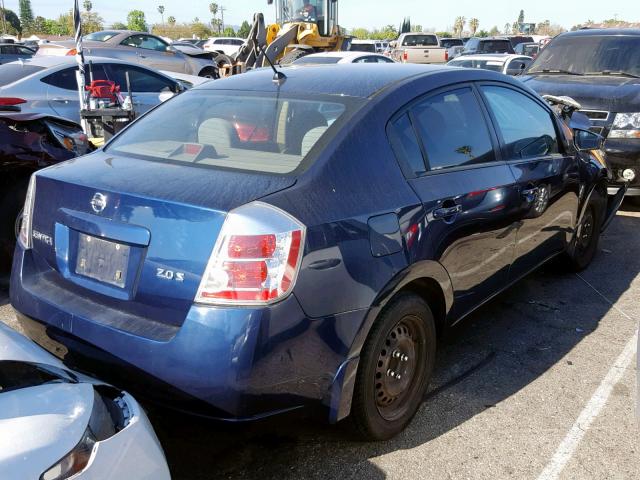 3N1AB61E57L615882 - 2007 NISSAN SENTRA 2.0 BLUE photo 4