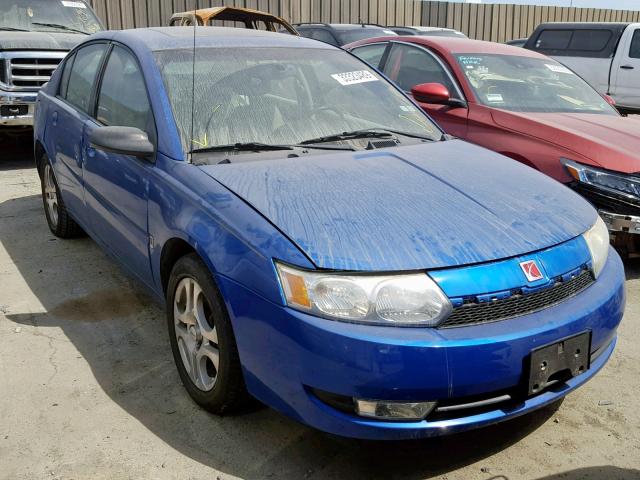 1G8AL52F04Z169344 - 2004 SATURN ION LEVEL BLUE photo 1