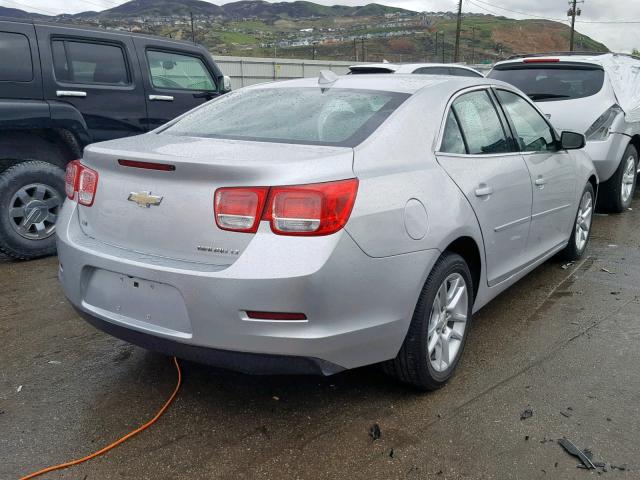 1G11C5SL5FU147635 - 2015 CHEVROLET MALIBU 1LT 银色 照片 4