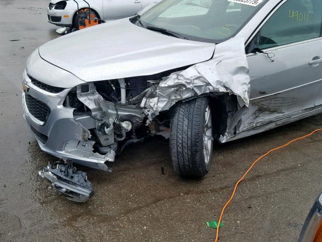 1G11C5SL5FU147635 - 2015 CHEVROLET MALIBU 1LT 银色 照片 9