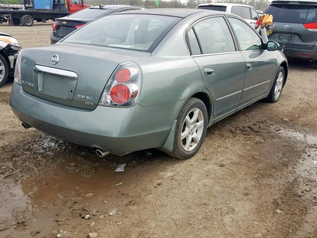 1N4BL11E75C389652 - 2005 NISSAN ALTIMA SE GREEN photo 4