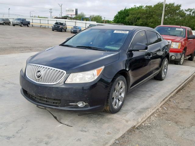 1G4GC5ED5BF113985 - 2011 BUICK LACROSSE C BLACK photo 2