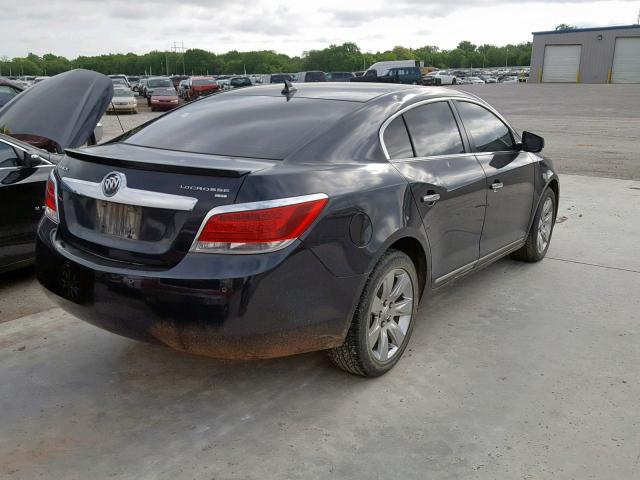 1G4GC5ED5BF113985 - 2011 BUICK LACROSSE C BLACK photo 4