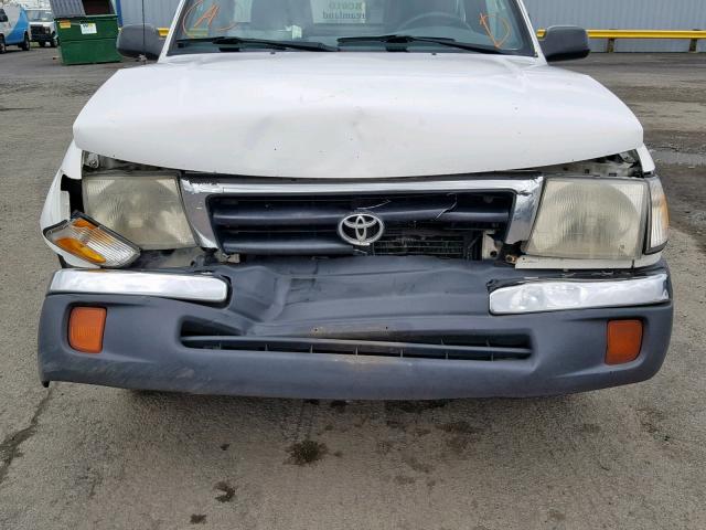 5TENL42N5YZ707524 - 2000 TOYOTA TACOMA WHITE photo 9