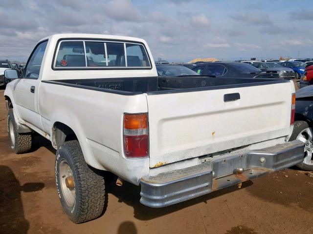 JT4RN01P6M7042481 - 1991 TOYOTA PICKUP 1/2 WHITE photo 3