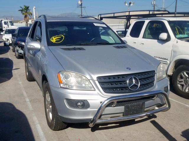 4JGBB86EX6A079275 - 2006 MERCEDES-BENZ ML 350 SILVER photo 1