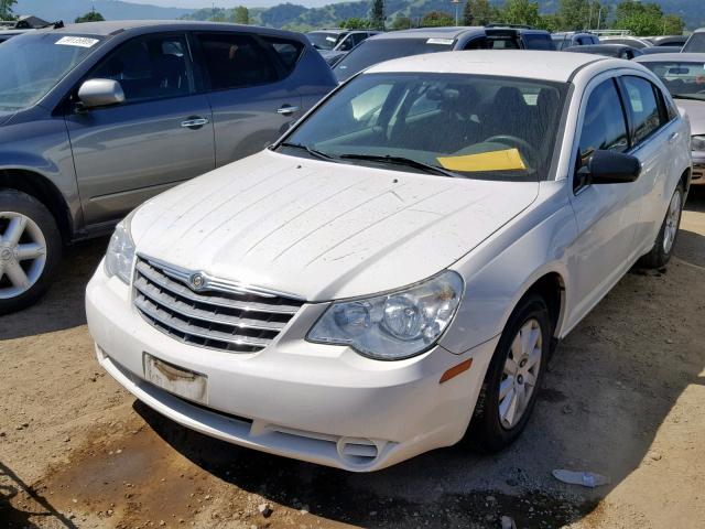 1C3LC46J28N244652 - 2008 CHRYSLER SEBRING LX WHITE photo 2