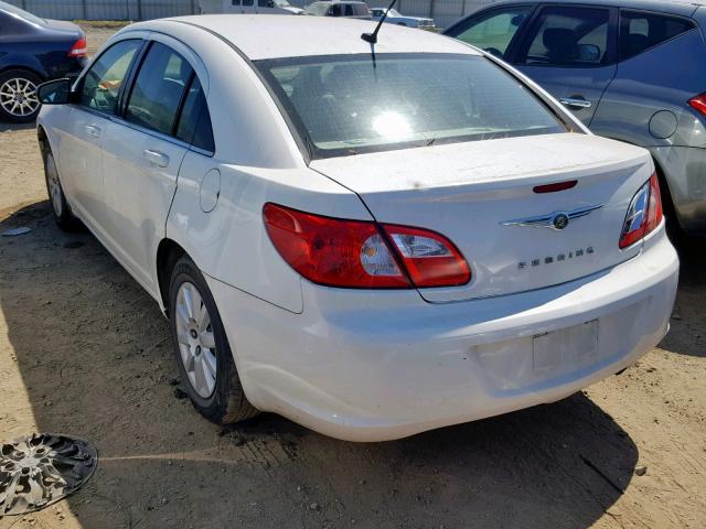 1C3LC46J28N244652 - 2008 CHRYSLER SEBRING LX WHITE photo 3