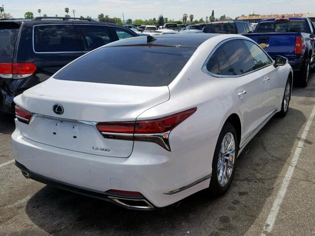 JTHB5LFF2J5000463 - 2018 LEXUS LS 500 WHITE photo 4