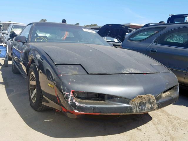 1G2FS23T4NL225117 - 1992 PONTIAC FIREBIRD BLACK photo 1