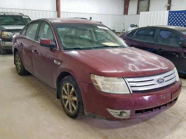 1FAHP24WX8G108451 - 2008 FORD TAURUS SEL MAROON photo 1