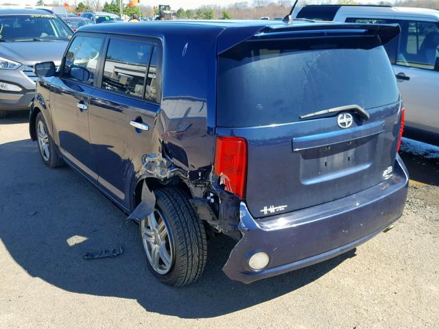 JTLKE50E181020982 - 2008 TOYOTA SCION XB 蓝色 照片 3