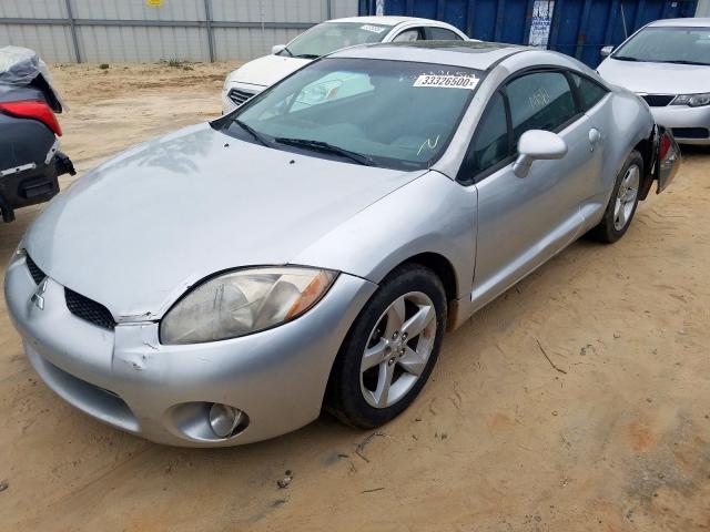 4A3AK24FX7E034482 - 2007 MITSUBISHI ECLIPSE GS  photo 2