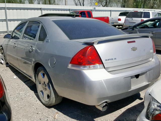 2G1WD58C169232205 - 2006 CHEVROLET IMPALA SUP 银色 照片 3