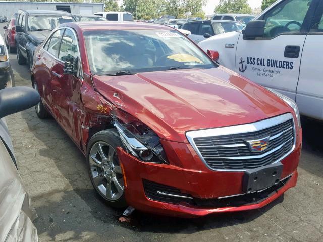 1G6AA5RX2G0194798 - 2016 CADILLAC ATS RED photo 1